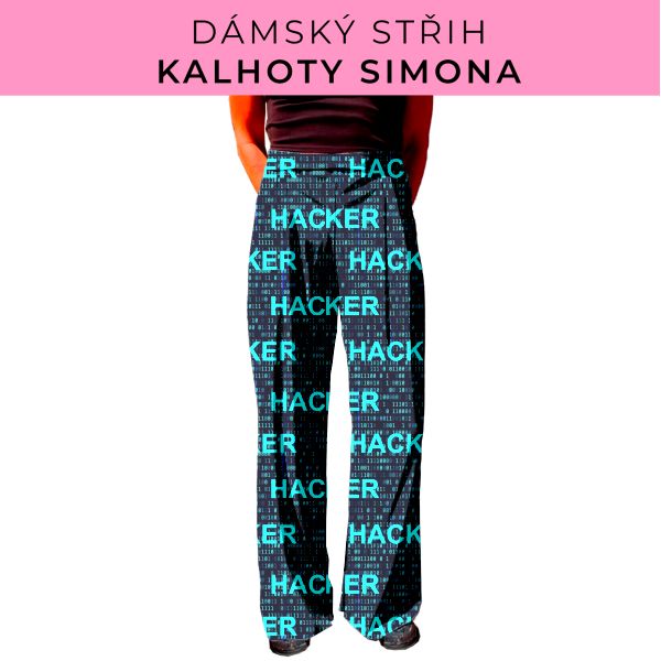 Dámský střih - kalhoty Simona