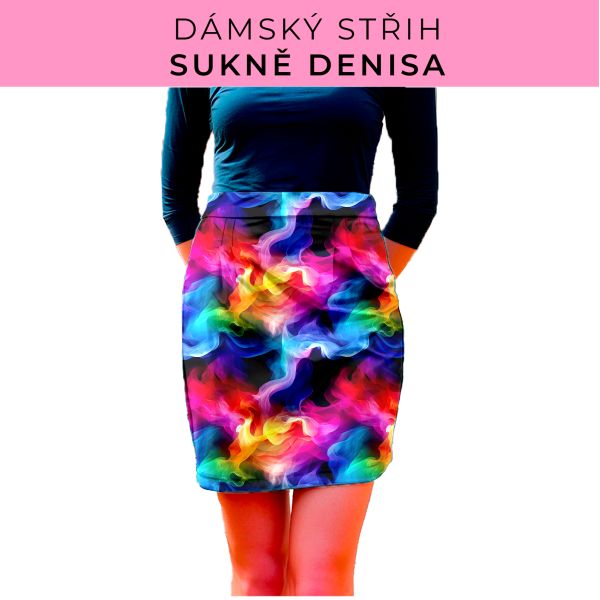 Dámský střih - Dámská sukně Denisa