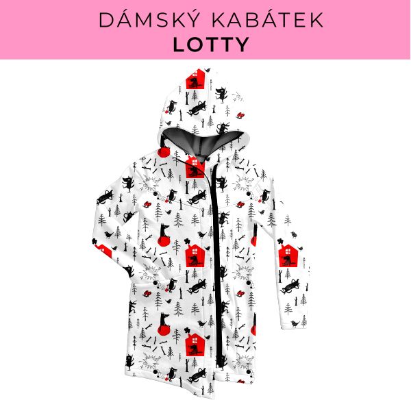 DÁMSKÝ střih - Kabátek Lotty