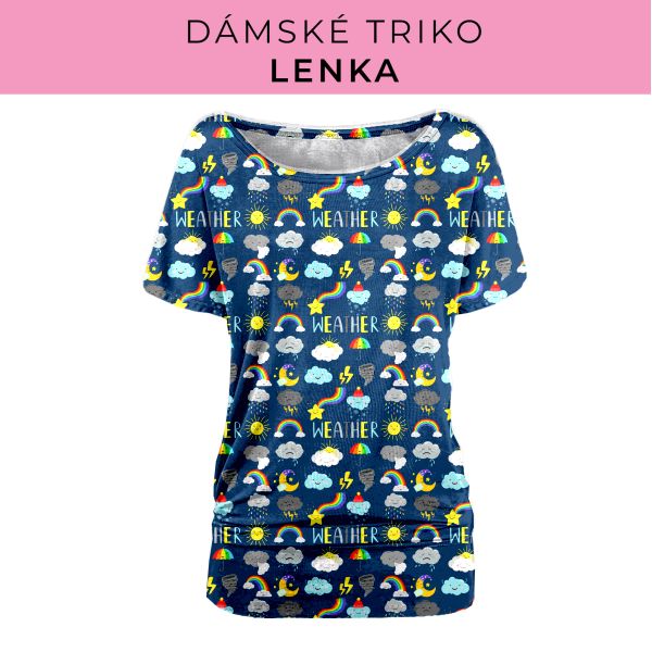 DÁMSKÝ střih - Triko Lenka
