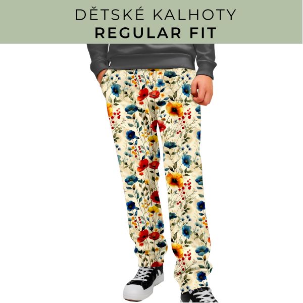 DĚTSKÝ STŘIH - Kalhoty Regular fit