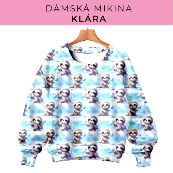 DÁMSKÝ střih - mikina Klára