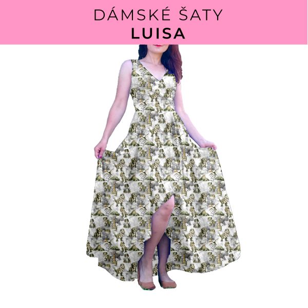 DÁMSKÝ střih - šaty Luisa