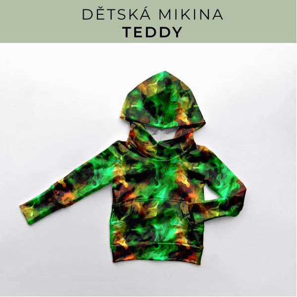 DĚTSKÝ střih - Mikina Teddy