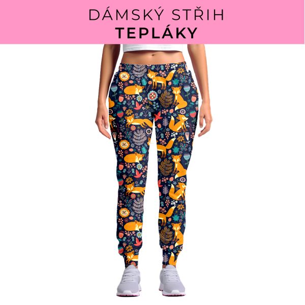 DÁMSKÝ střih - tepláky