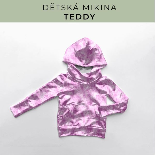 DĚTSKÝ střih - Mikina Teddy