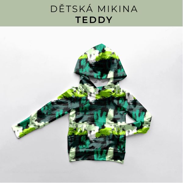 DĚTSKÝ střih - Mikina Teddy