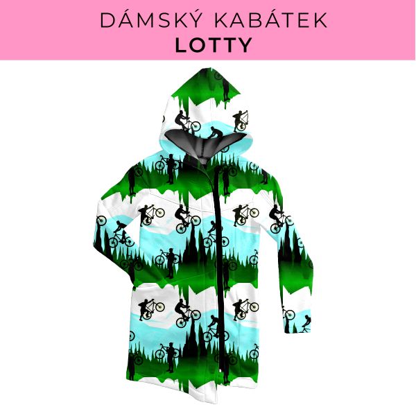 DÁMSKÝ střih - Kabátek Lotty