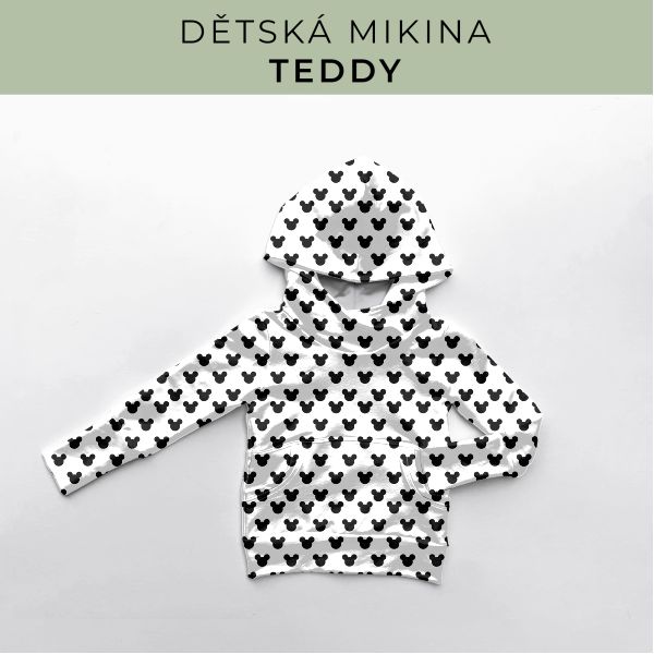 DĚTSKÝ střih - Mikina Teddy