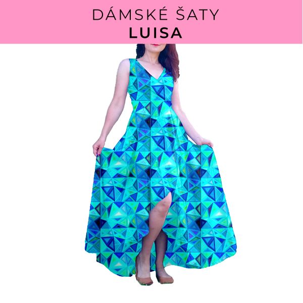 DÁMSKÝ střih - šaty Luisa