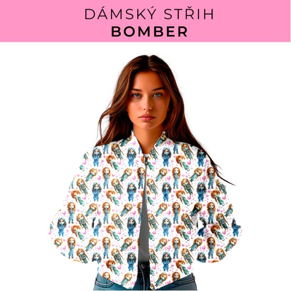 DÁMSKÝ střih - Bomber