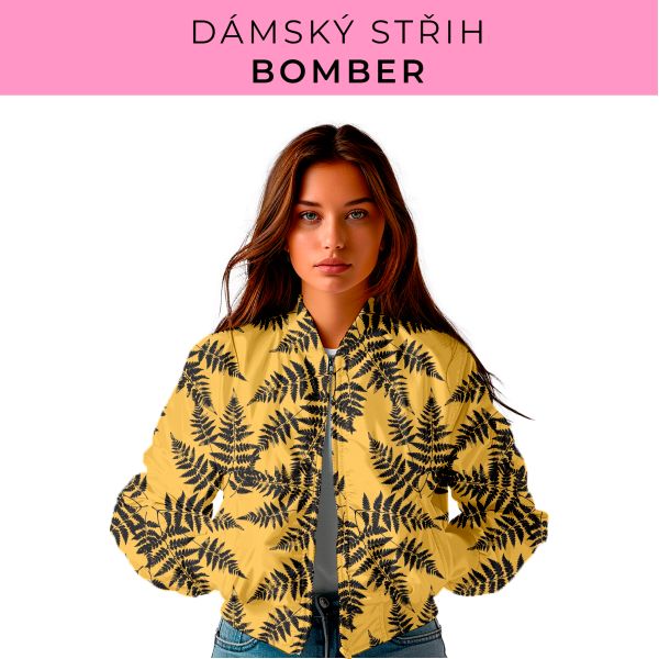 DÁMSKÝ střih - Bomber