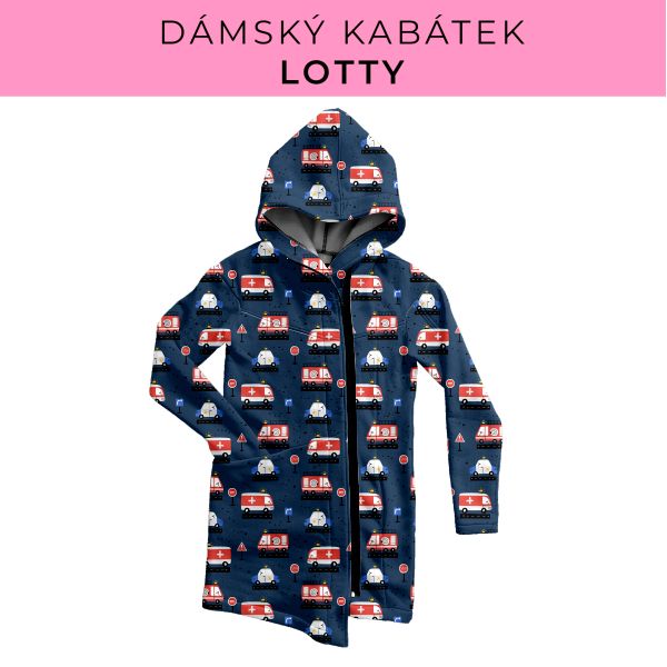 DÁMSKÝ střih - Kabátek Lotty