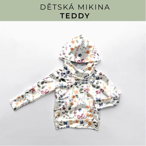 DĚTSKÝ střih - Mikina Teddy