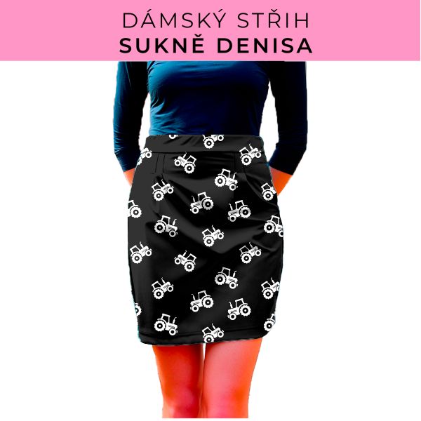 Dámský střih - Dámská sukně Denisa