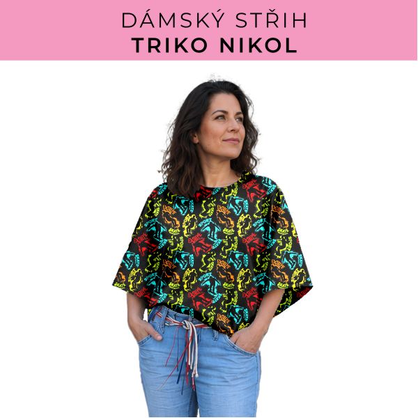 Dámský střih -  triko Nikol