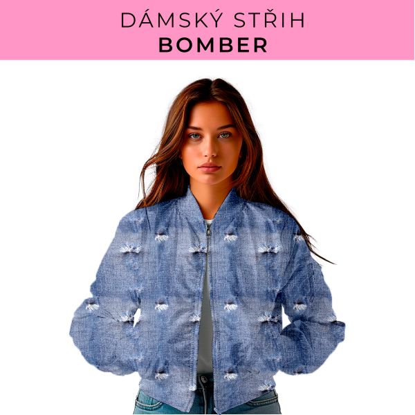 DÁMSKÝ střih - Bomber