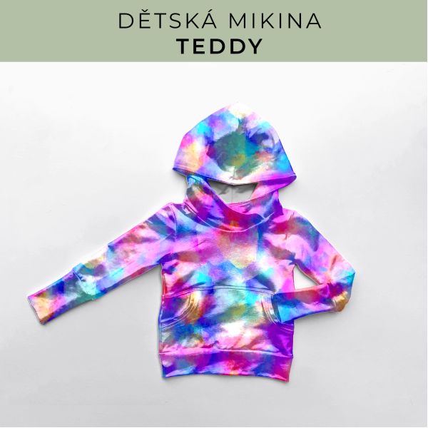 DĚTSKÝ střih - Mikina Teddy