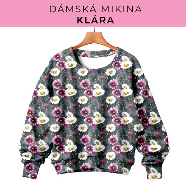 DÁMSKÝ střih - mikina Klára