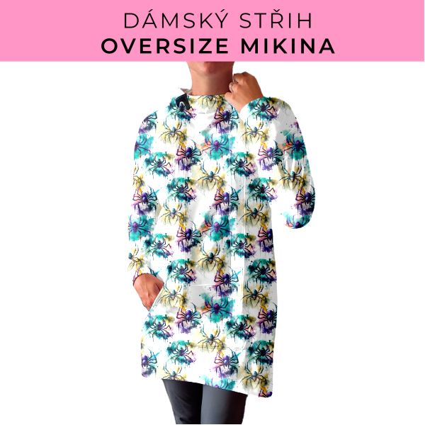 DÁMSKÝ střih - Oversize mikina