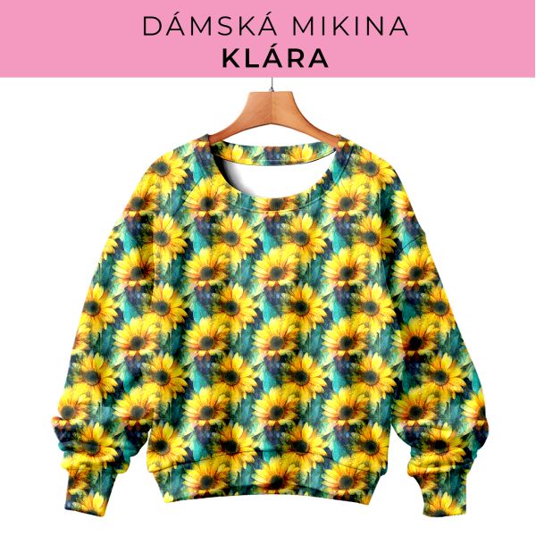DÁMSKÝ střih - mikina Klára