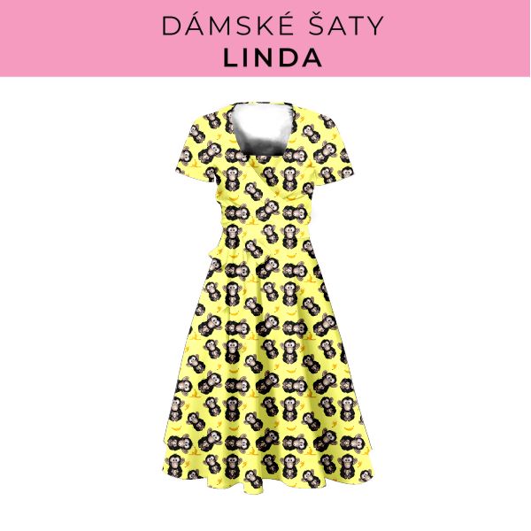 DÁMSKÝ střih - šaty Linda