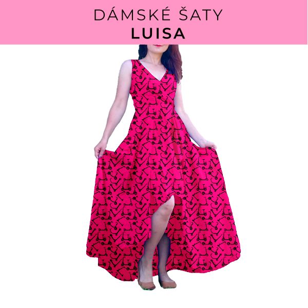 DÁMSKÝ střih - šaty Luisa