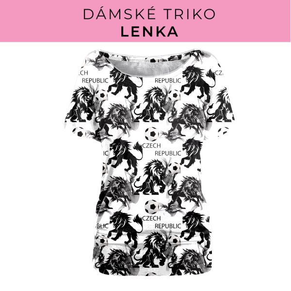 DÁMSKÝ střih - Triko Lenka