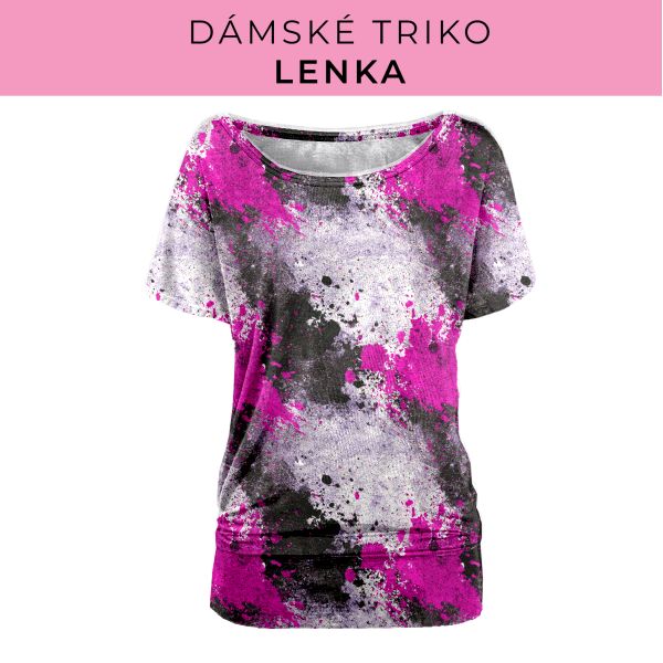 DÁMSKÝ střih - Triko Lenka