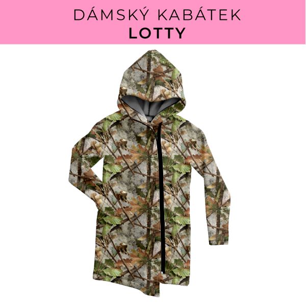 DÁMSKÝ střih - Kabátek Lotty