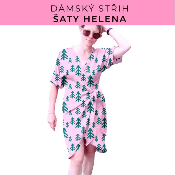 Dámský střih na šaty  Helena
