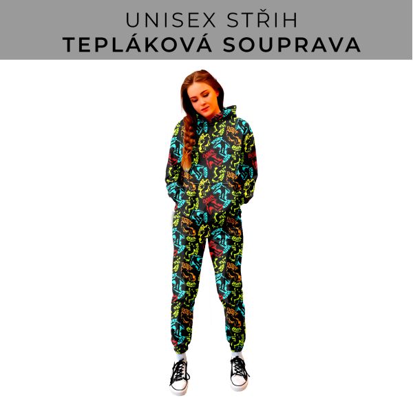 DÁMSKÝ střih - SET mikina a tepláky 