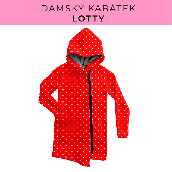 DÁMSKÝ střih - Kabátek Lotty