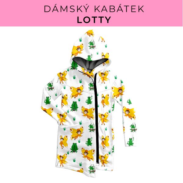 DÁMSKÝ střih - Kabátek Lotty
