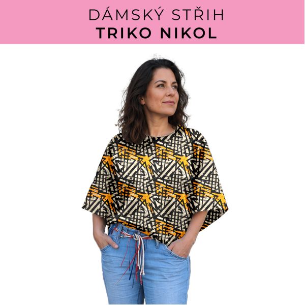 Dámský střih -  triko Nikol