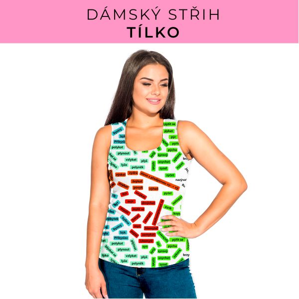 DÁMSKÝ střih - Tílko a kalhoty 