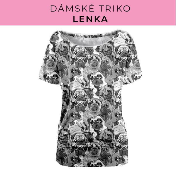 DÁMSKÝ střih - Triko Lenka