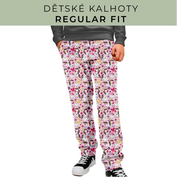 DĚTSKÝ STŘIH - Kalhoty Regular fit