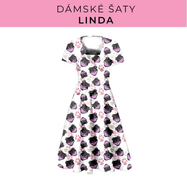 DÁMSKÝ střih - šaty Linda