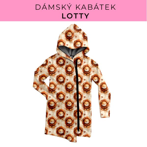 DÁMSKÝ střih - Kabátek Lotty