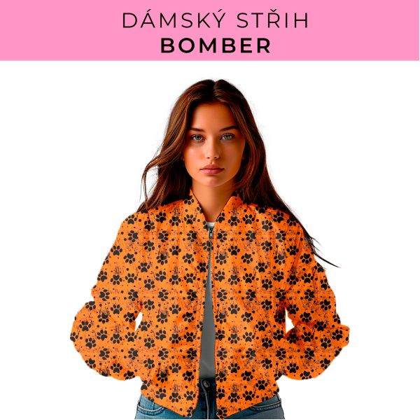 DÁMSKÝ střih - Bomber