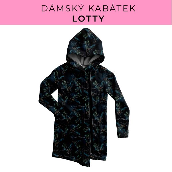 DÁMSKÝ střih - Kabátek Lotty