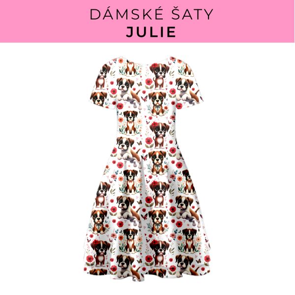 DÁMSKÝ střih - šaty julie