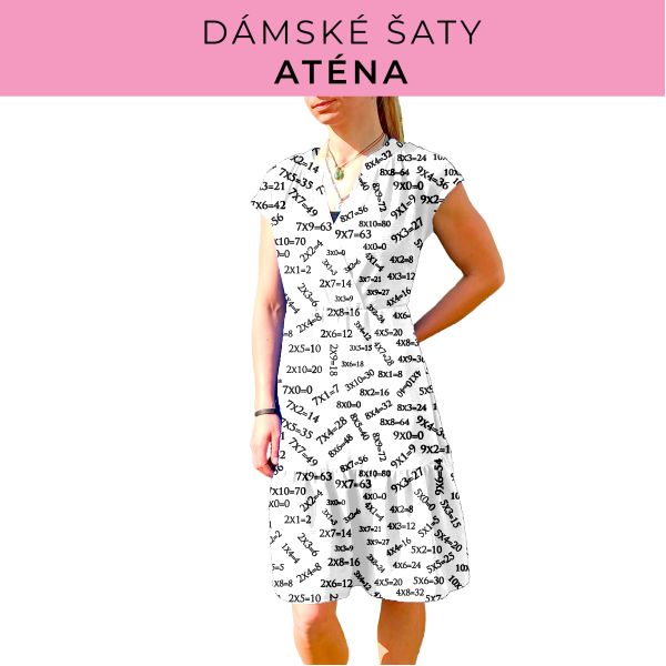 DÁMSKÝ střih - šaty Aténa