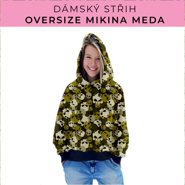 Dámský střih - mikina Meda