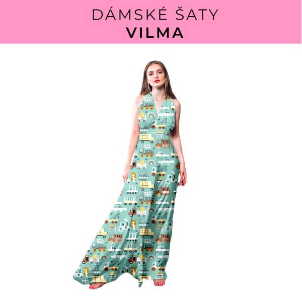 DÁMSKÝ střih - šaty Vilma