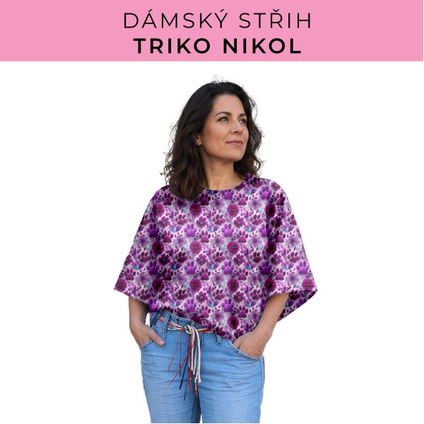 Dámský střih -  triko Nikol