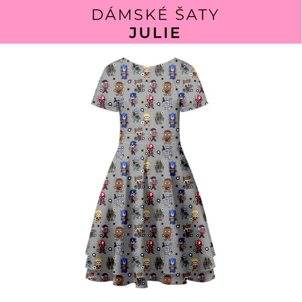 DÁMSKÝ střih - šaty julie