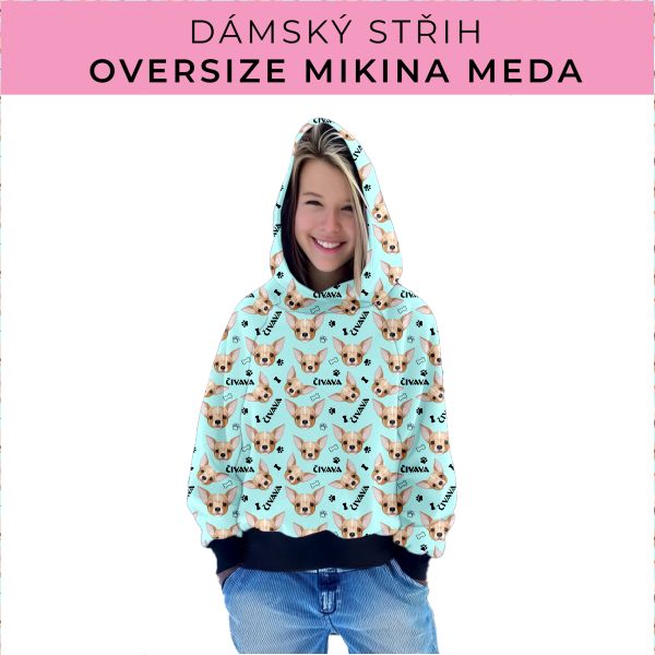 Dámský střih - mikina Meda