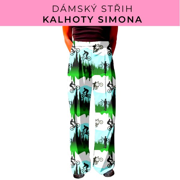 Dámský střih - kalhoty Simona